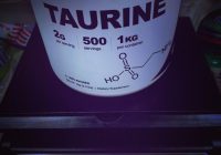 Taurine supplement
